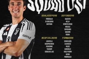 V站体育官网-尤文本轮迎战罗马大名单：伊尔迪兹&amp;DV9领衔，加蒂伤缺